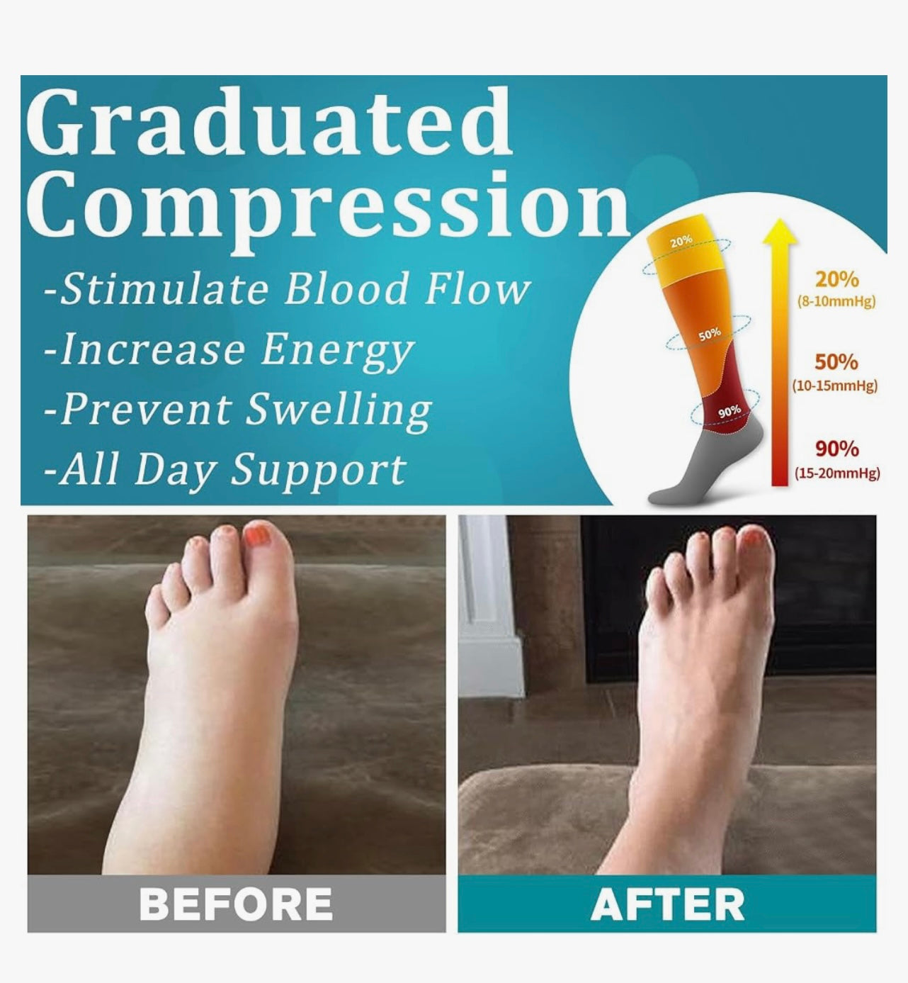 Bluemaple Compression Socks