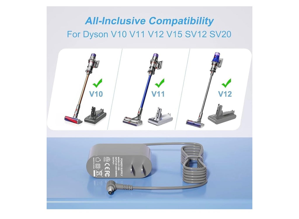 30.45 Volt Replacement Replacement Charger For Dyson Vacuum.