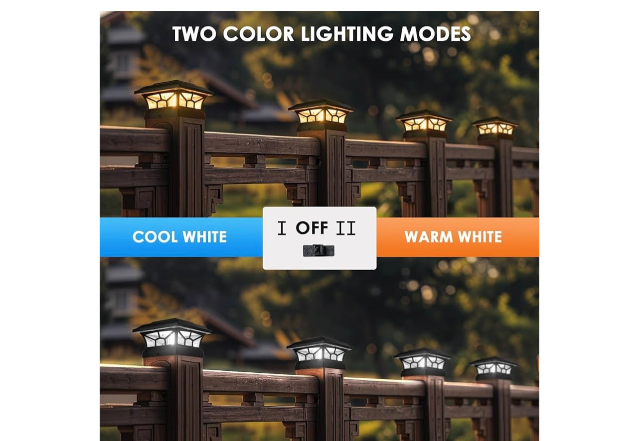 Damayca Solar Post Cap Lights