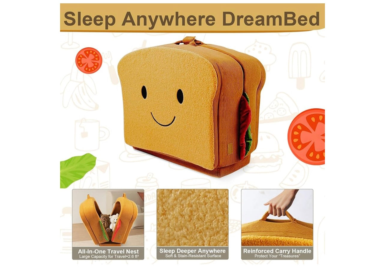 Liftoza Toddler Travel Bed sandwhich Style.