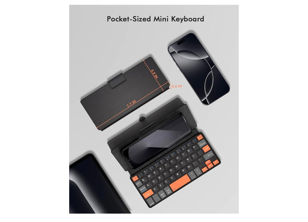 DOOHOEEK Mini Pocket Sized Keyboard.
