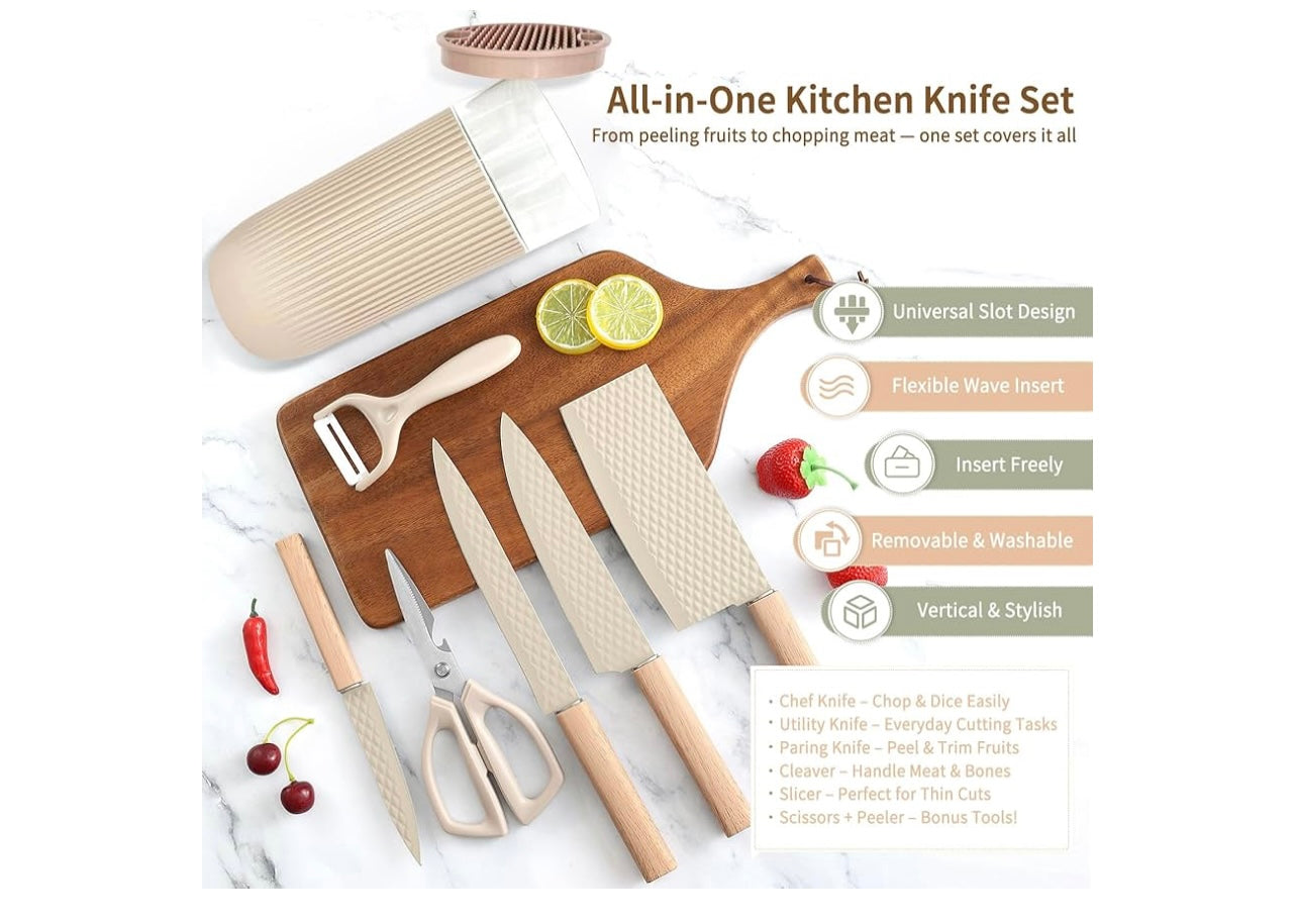 Top Lucky 6 piece Kitchen Knife set.