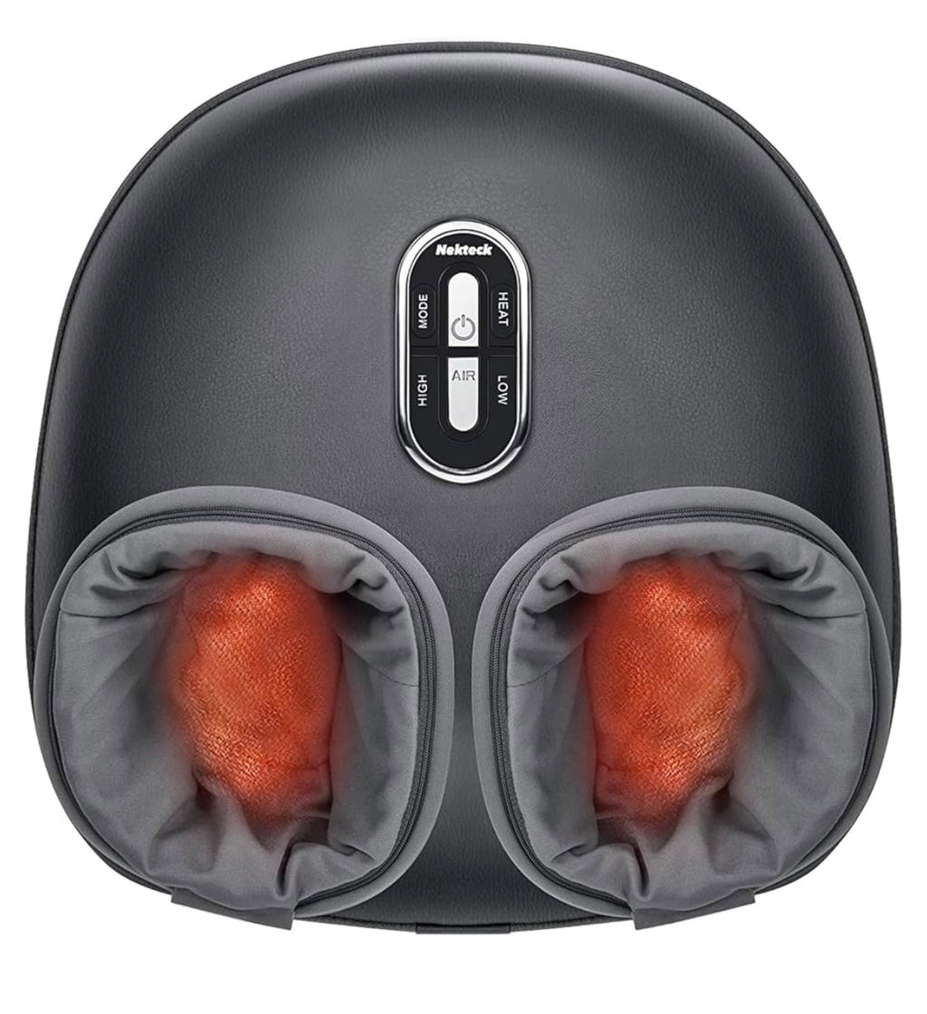 Foot massager with heat