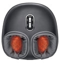 Foot massager with heat