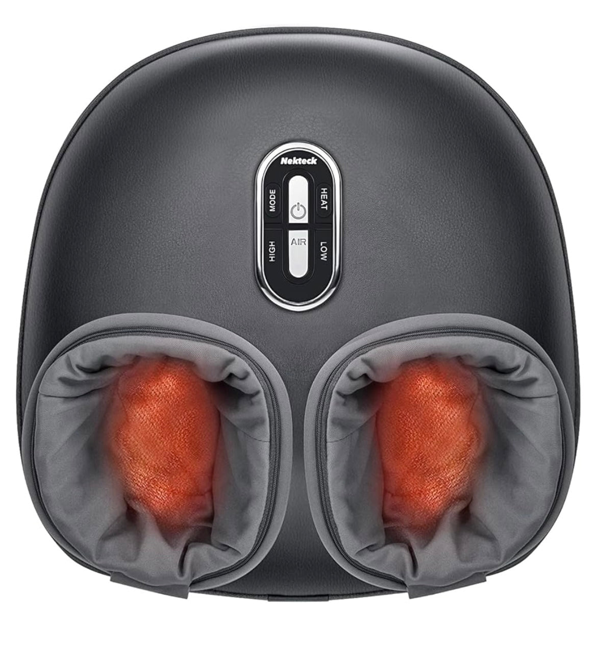Foot massager with heat