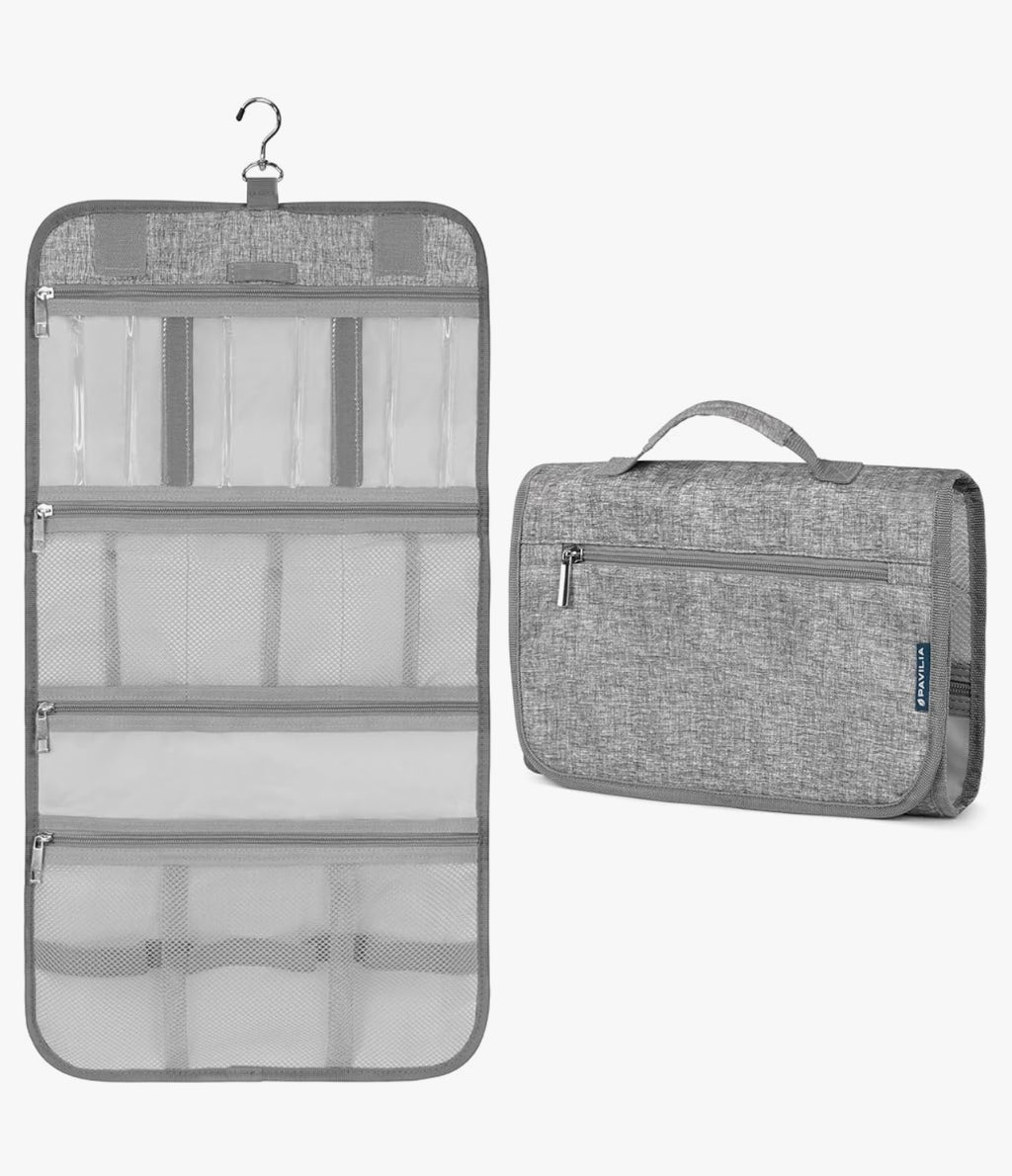 Pavilia Hanging Toiletry Bag.