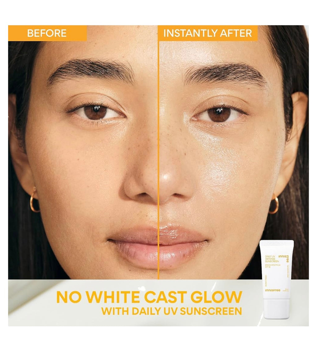Daily uv defense sunscreen