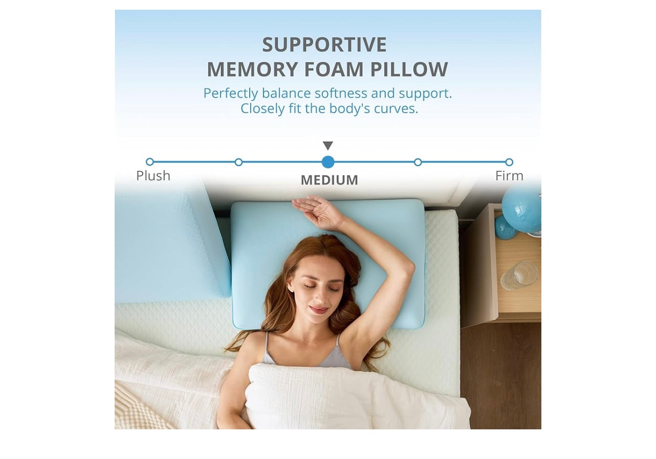 King Gel Memory Foam Pillow.