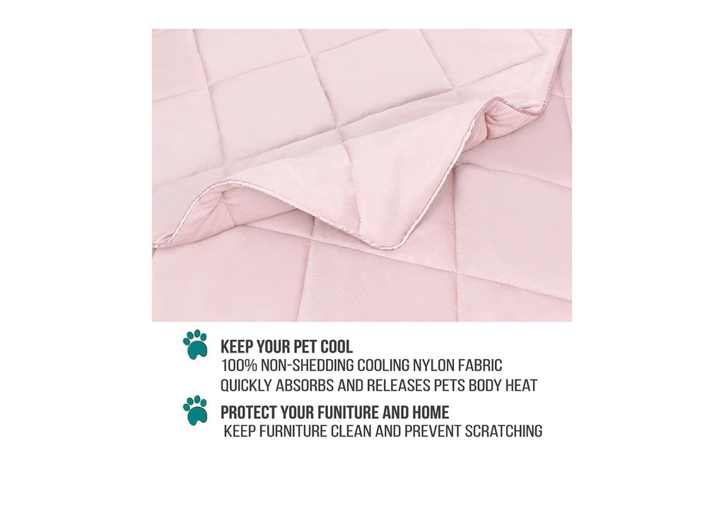 Petami Reversible Cooling Plush Pet Blanket Mat.