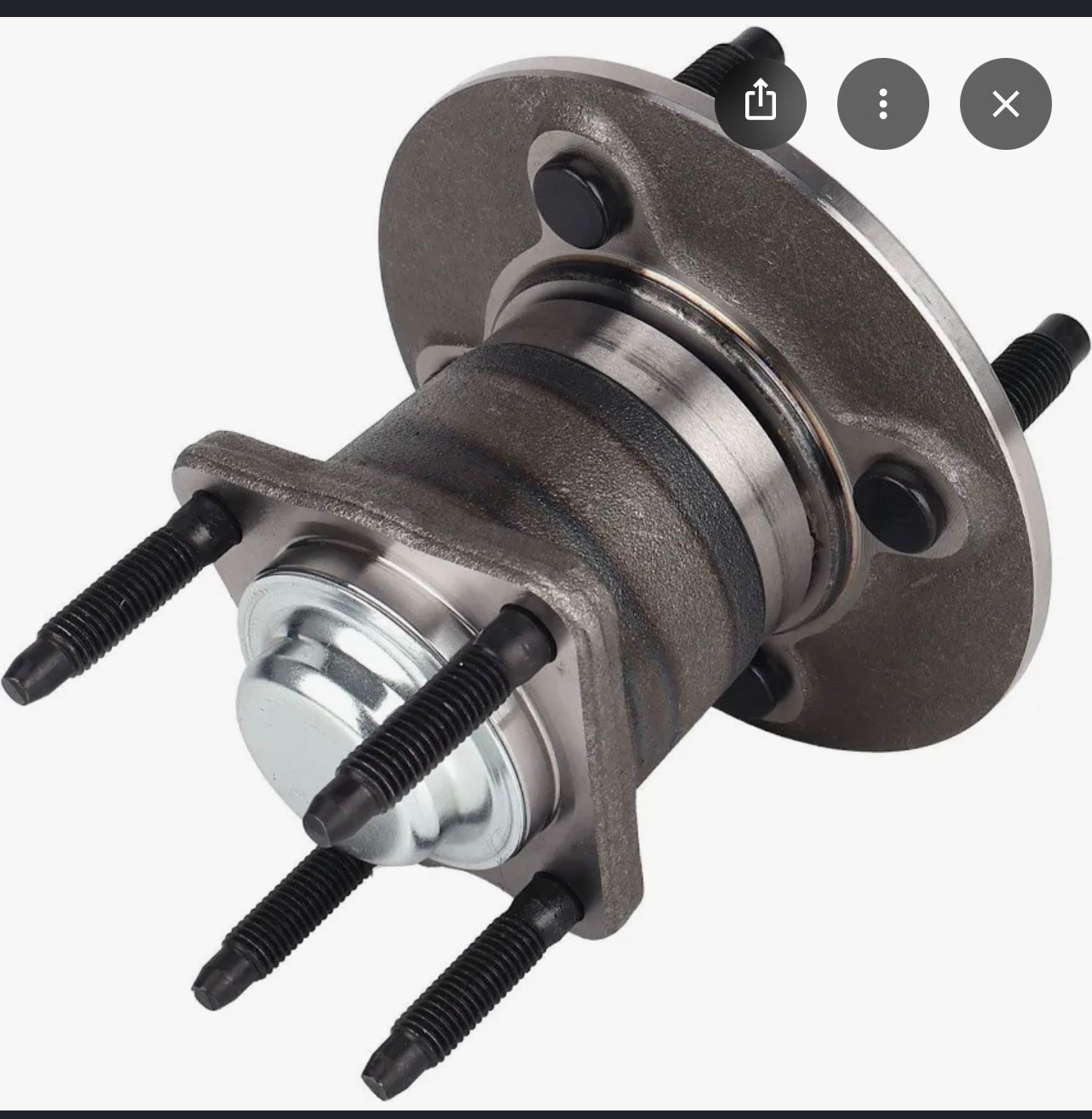 Auto round rear wheel hub bearing.