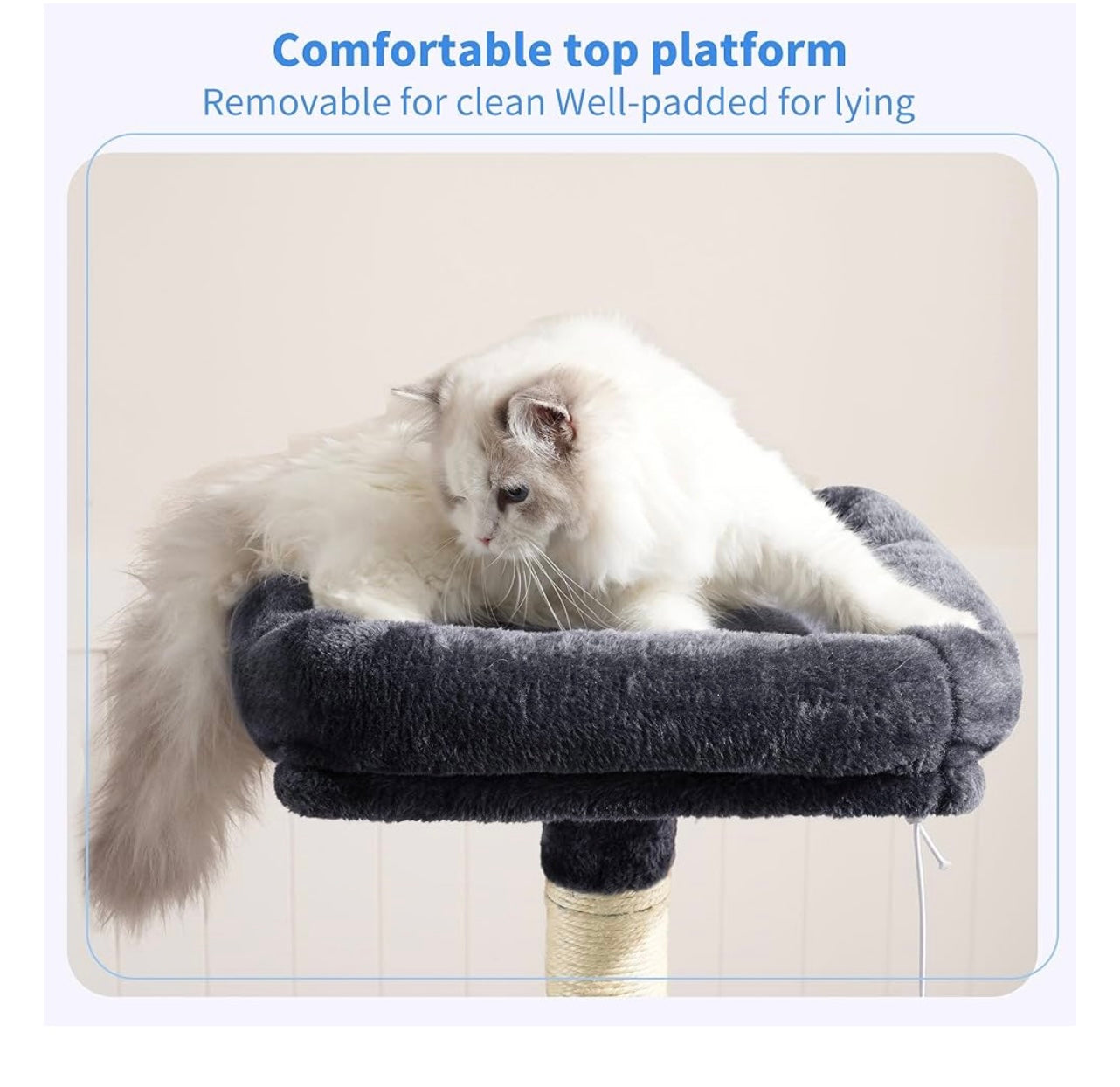 Heybly Cat Tree With Toys.