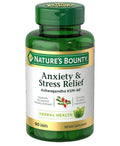 Nature's Bounty Stress Relief, Ashwagandha KSM-66, 50Count
Supports Occasional Stress Relief, Dietary Supplement, 2 Tablets per Day, Vegetarian Tablets, Gluten Free Exp 10/2026.