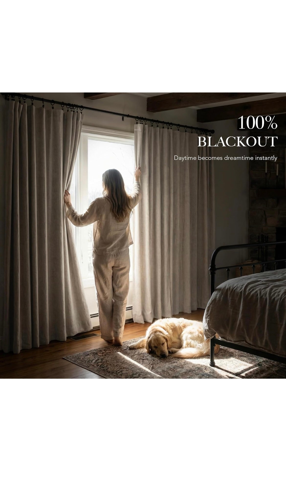 Blackout curtains