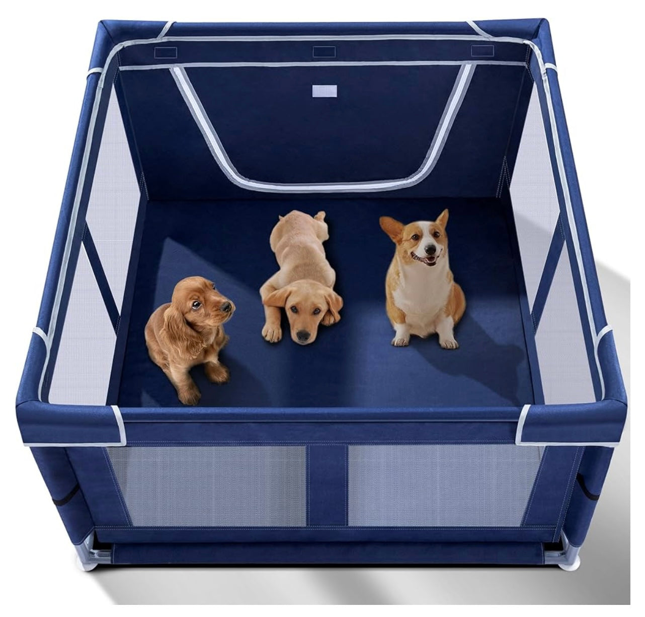 Puppy Playpen Indoor For Small Pets. 42x42x25