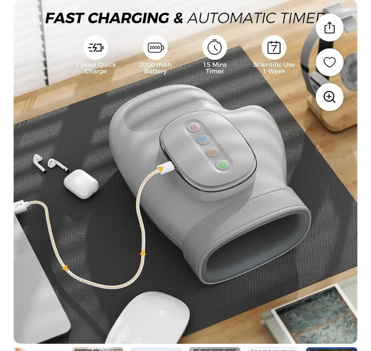 Cordless Hand Massager.