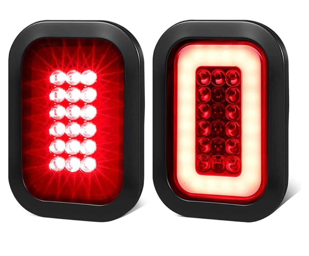 Rectangle led brake lights
