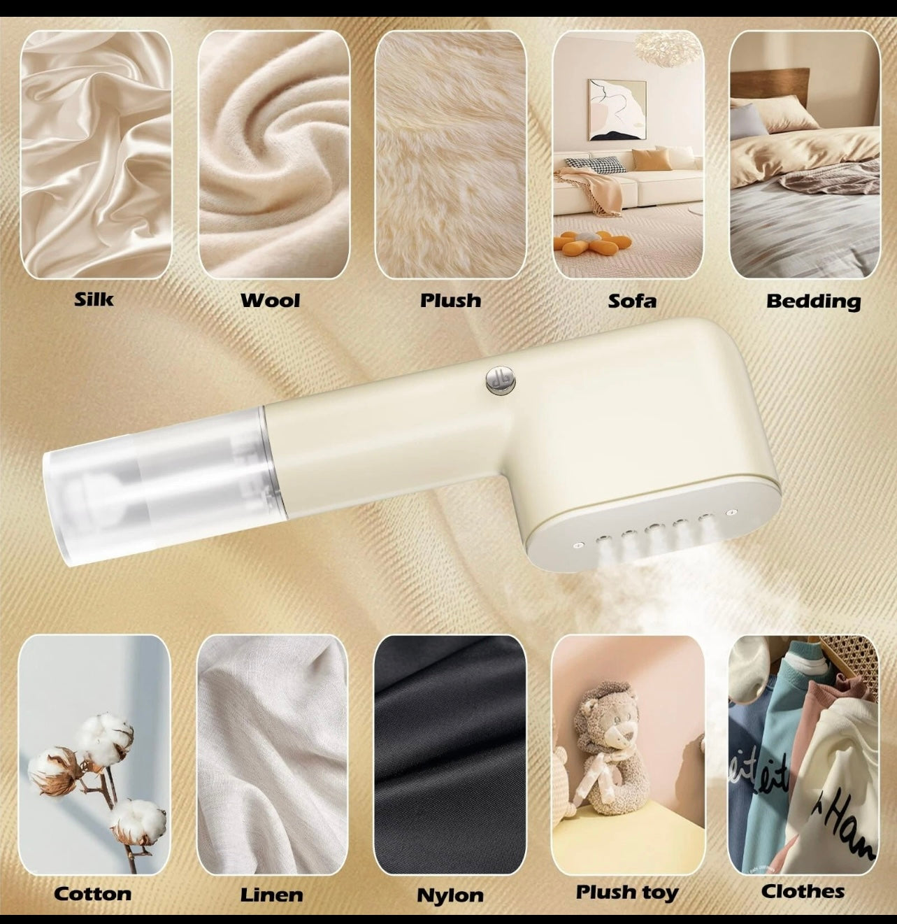 Jack & Rose E1 Portable Travel Steamer