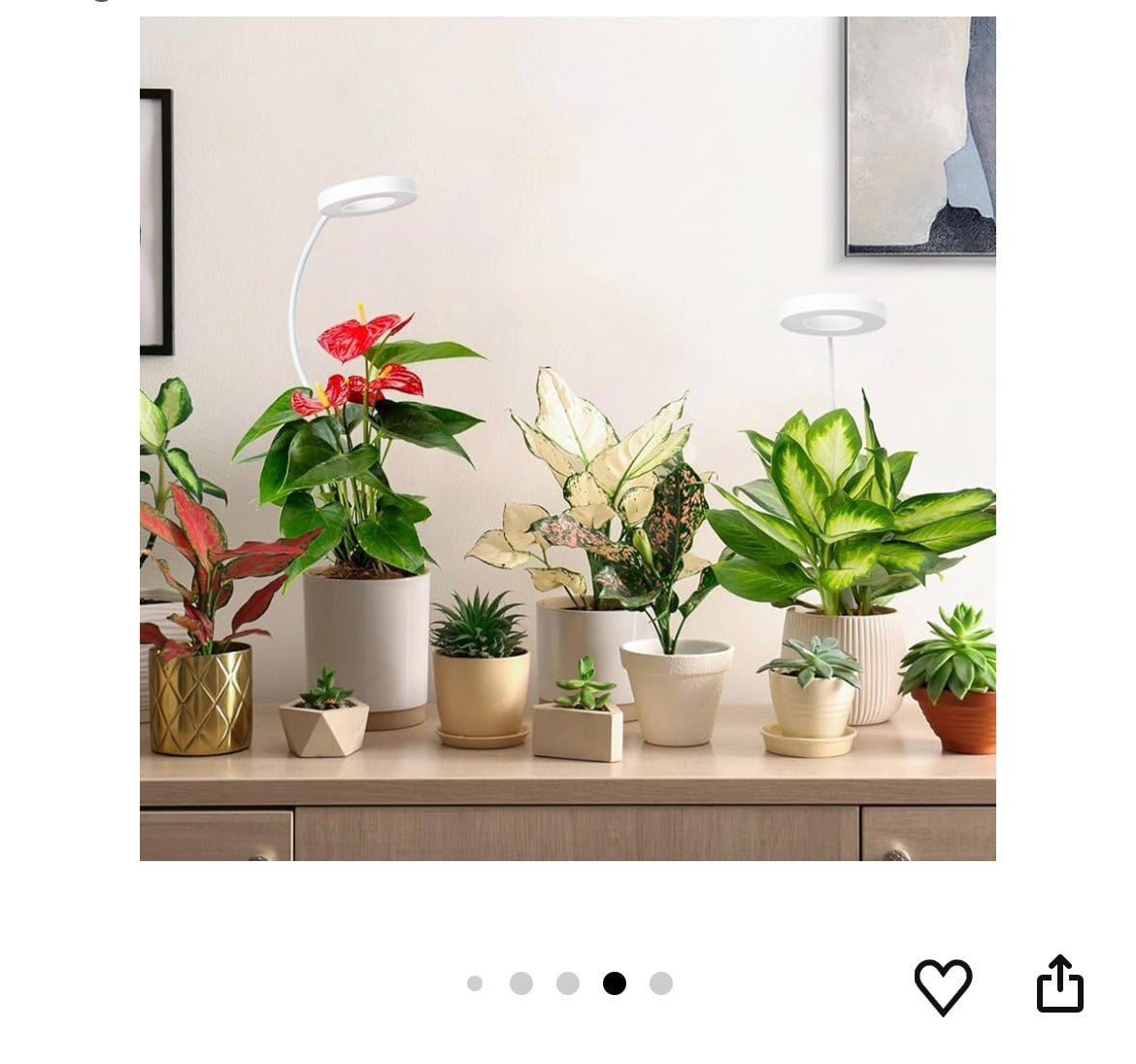 Grow light set of  2
