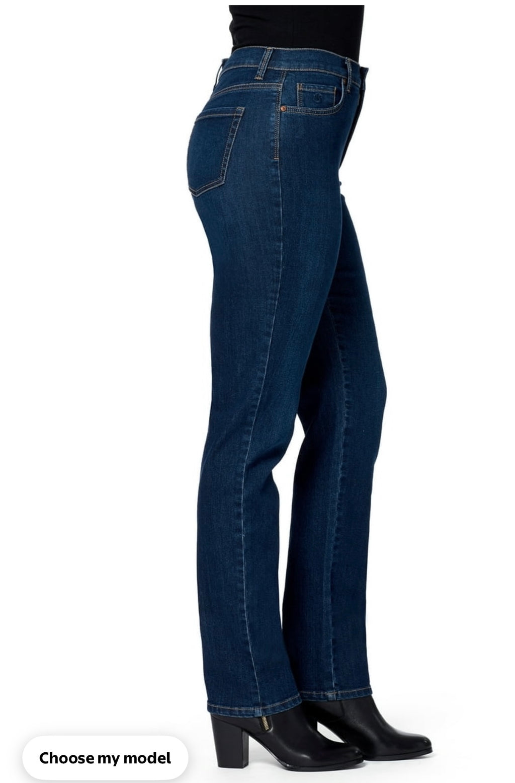 Gloria Vanderbilt women’s Amanda High Rise Straight Leg.