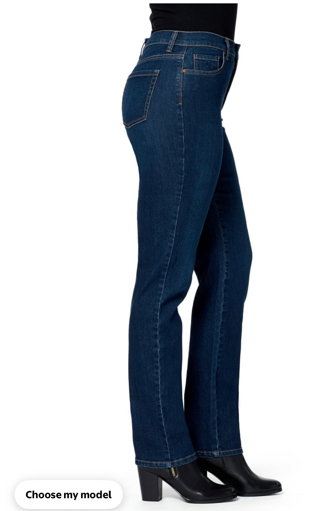 Gloria Vanderbilt women’s Amanda High Rise Straight Leg.