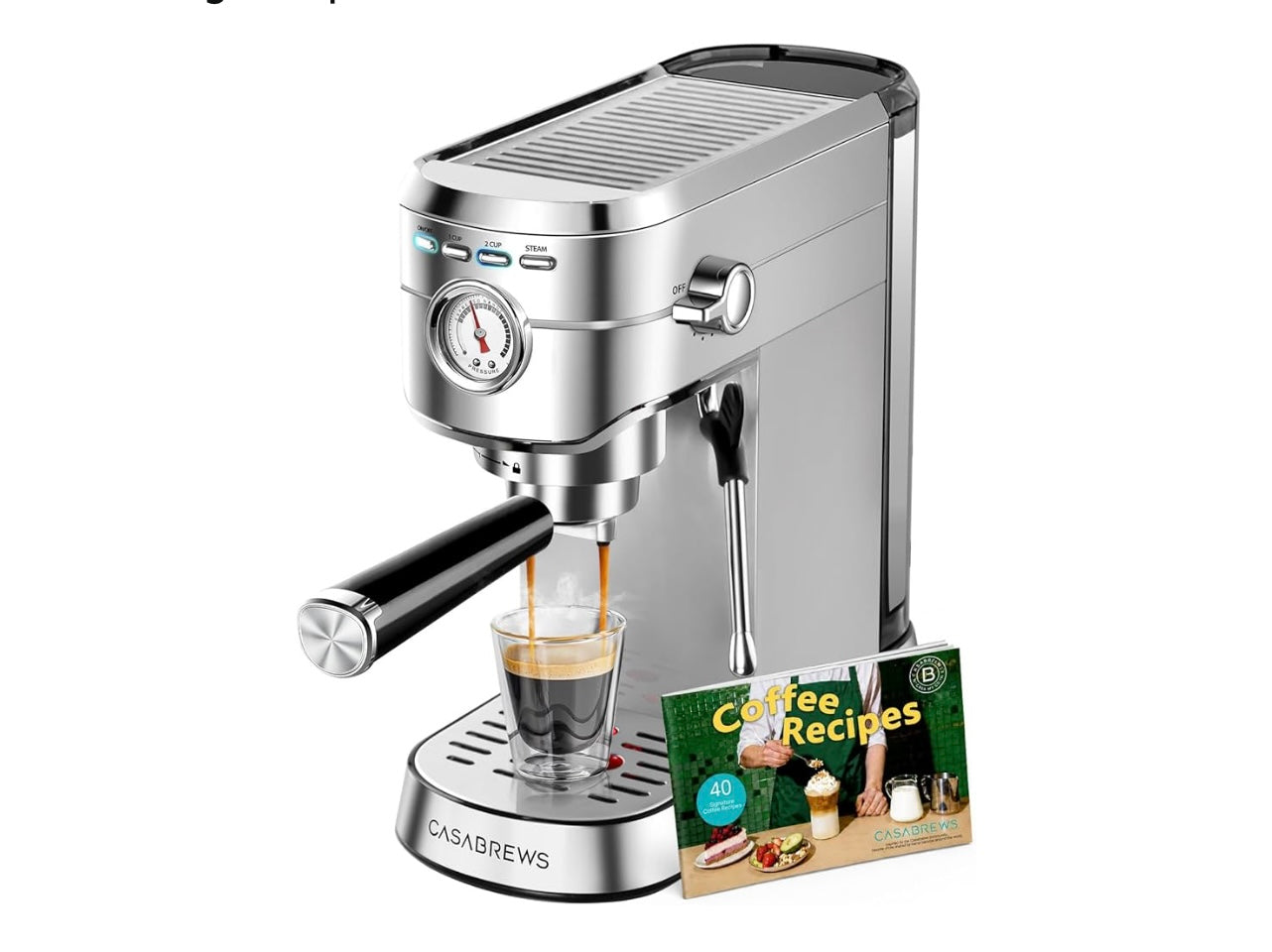 CasaBrews Espresso Machine.