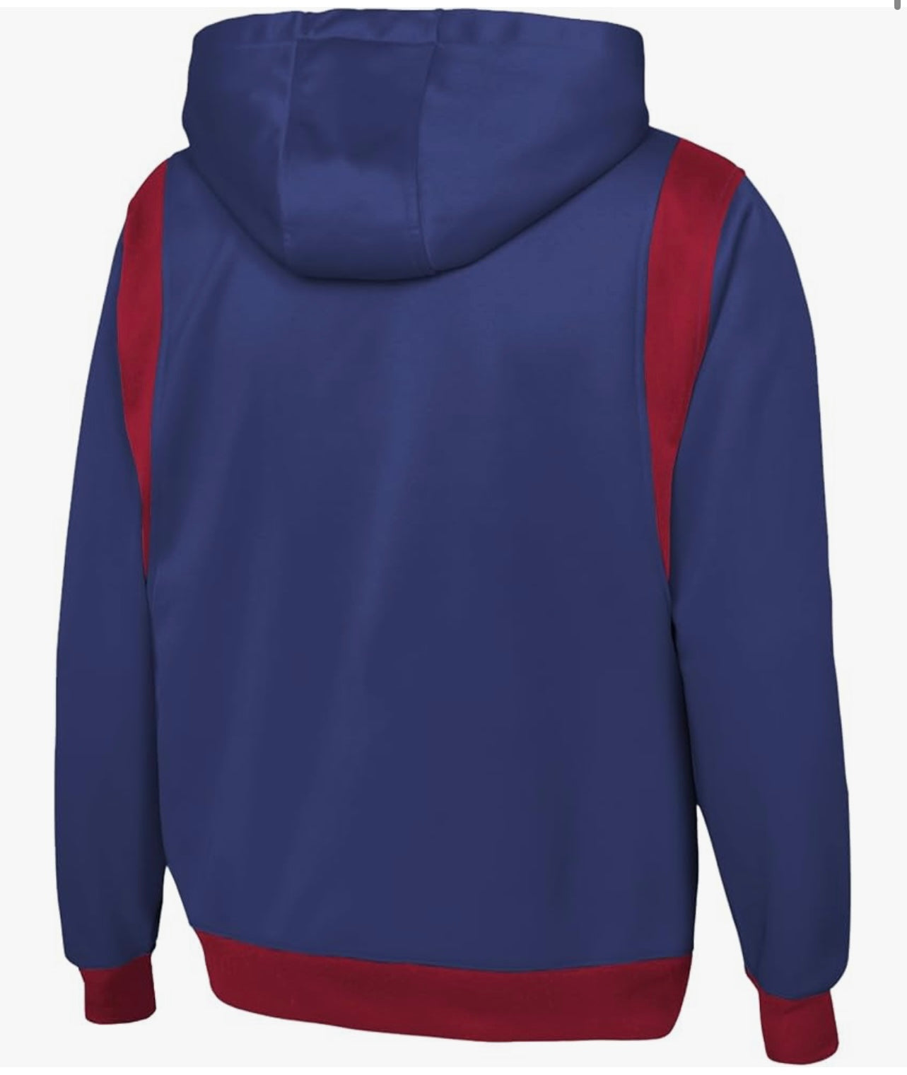 New York Giants Combine Teainikg Zip Up (Size Large)