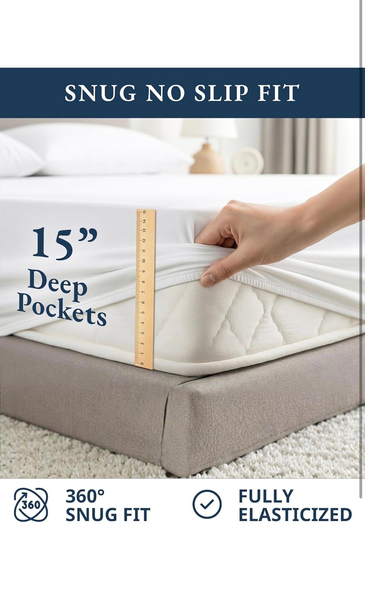Queen sheet set 4 piece set