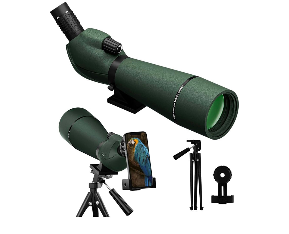 20-60x80 spotting scope