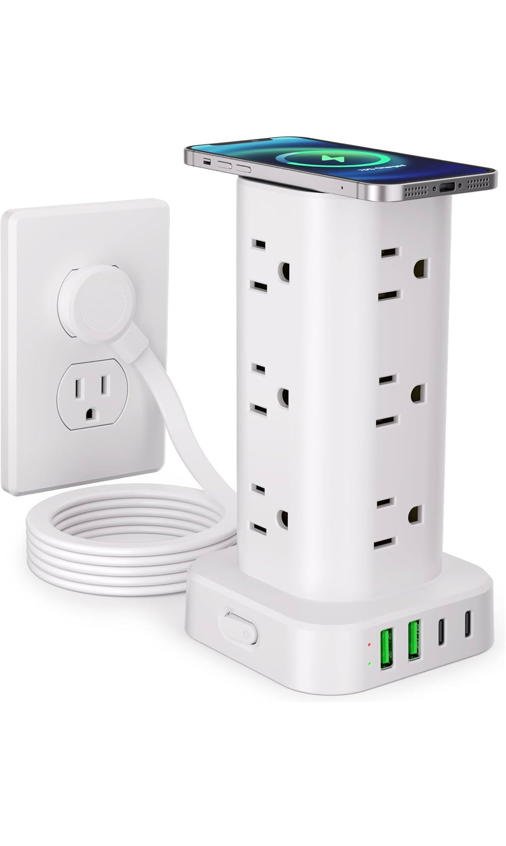 Power strip tower