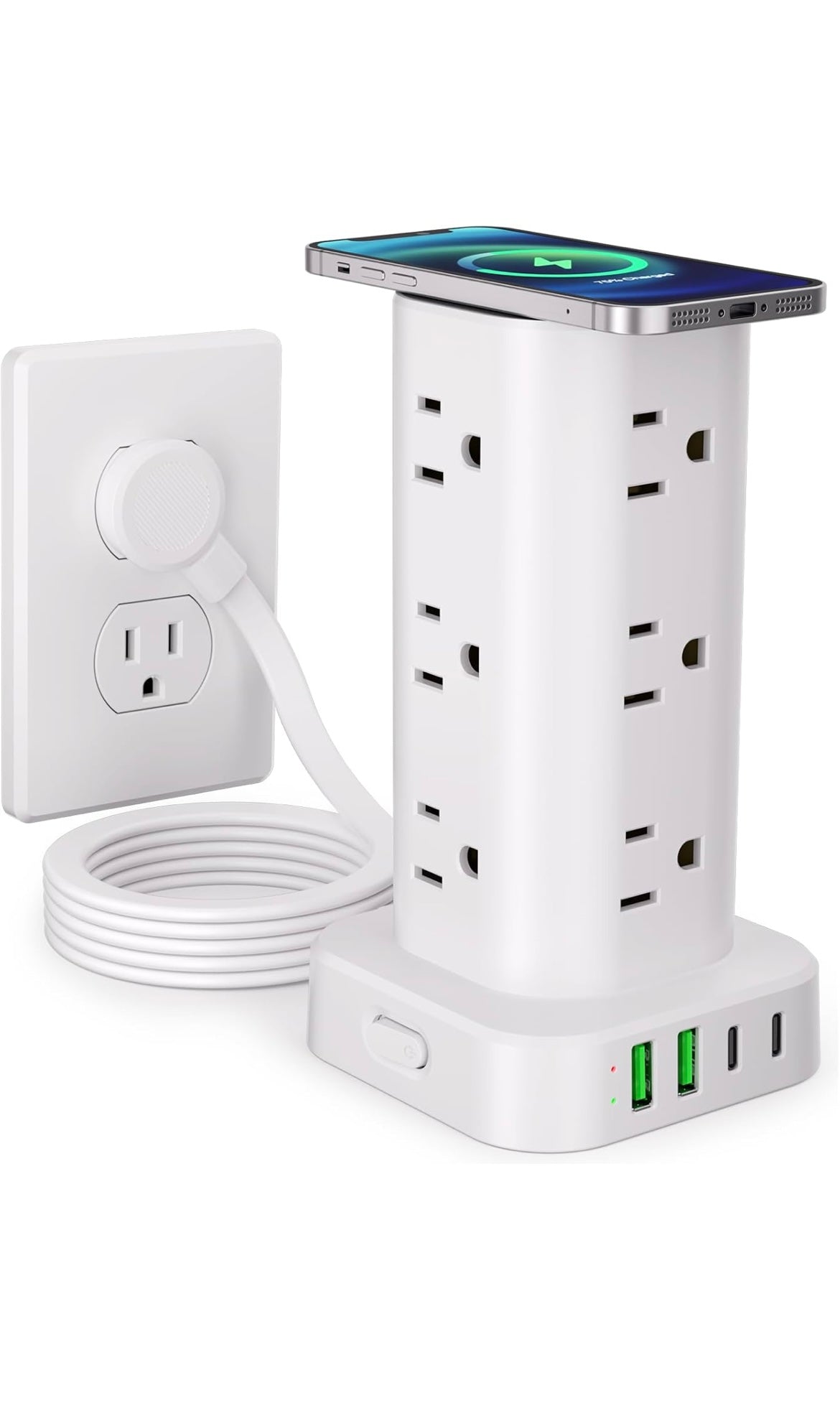 Power strip tower
