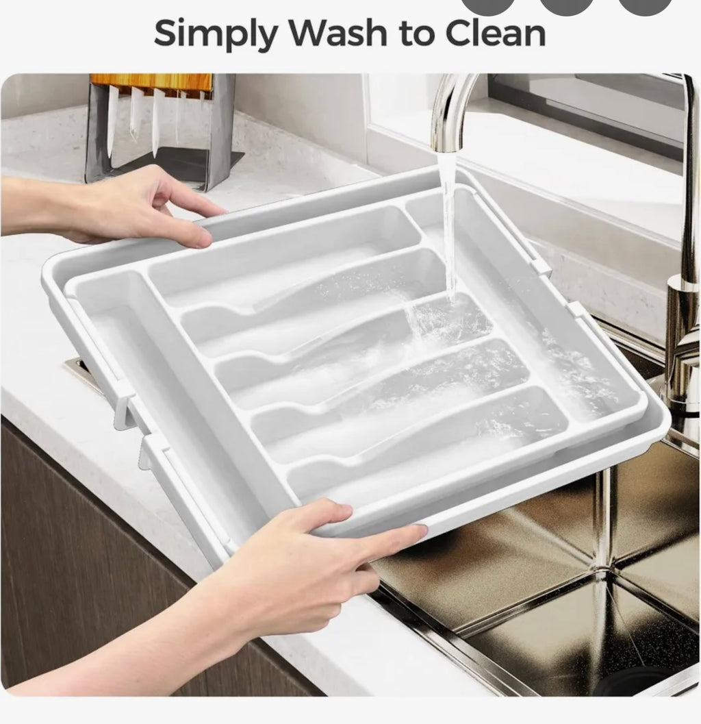 Ukeeptap Expandable Silverware Organizer.