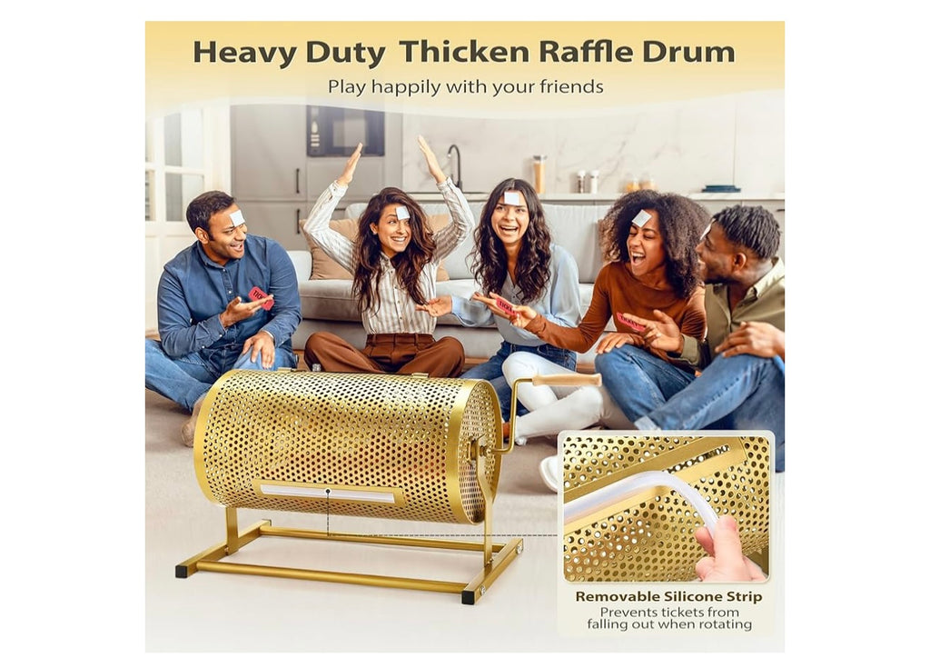 GadFish Raffle Ticket Spinner Drum.