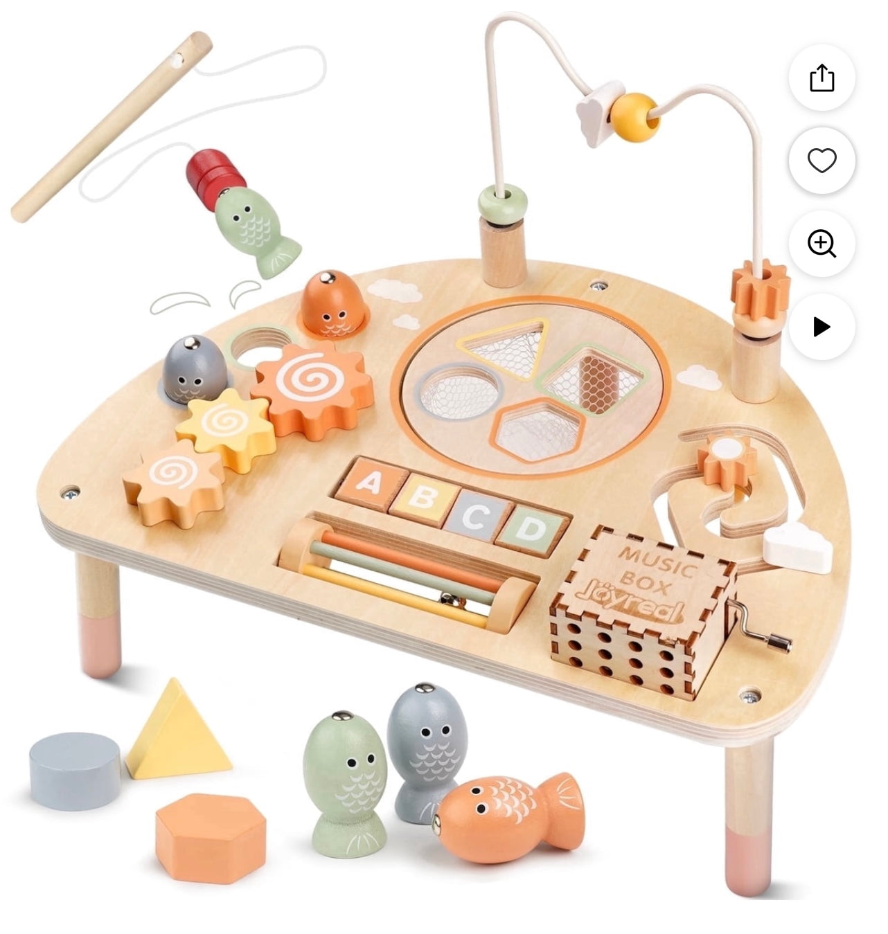 VanPlay Activity Table.