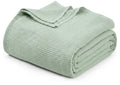 Cotton Waffle Weave Blanket