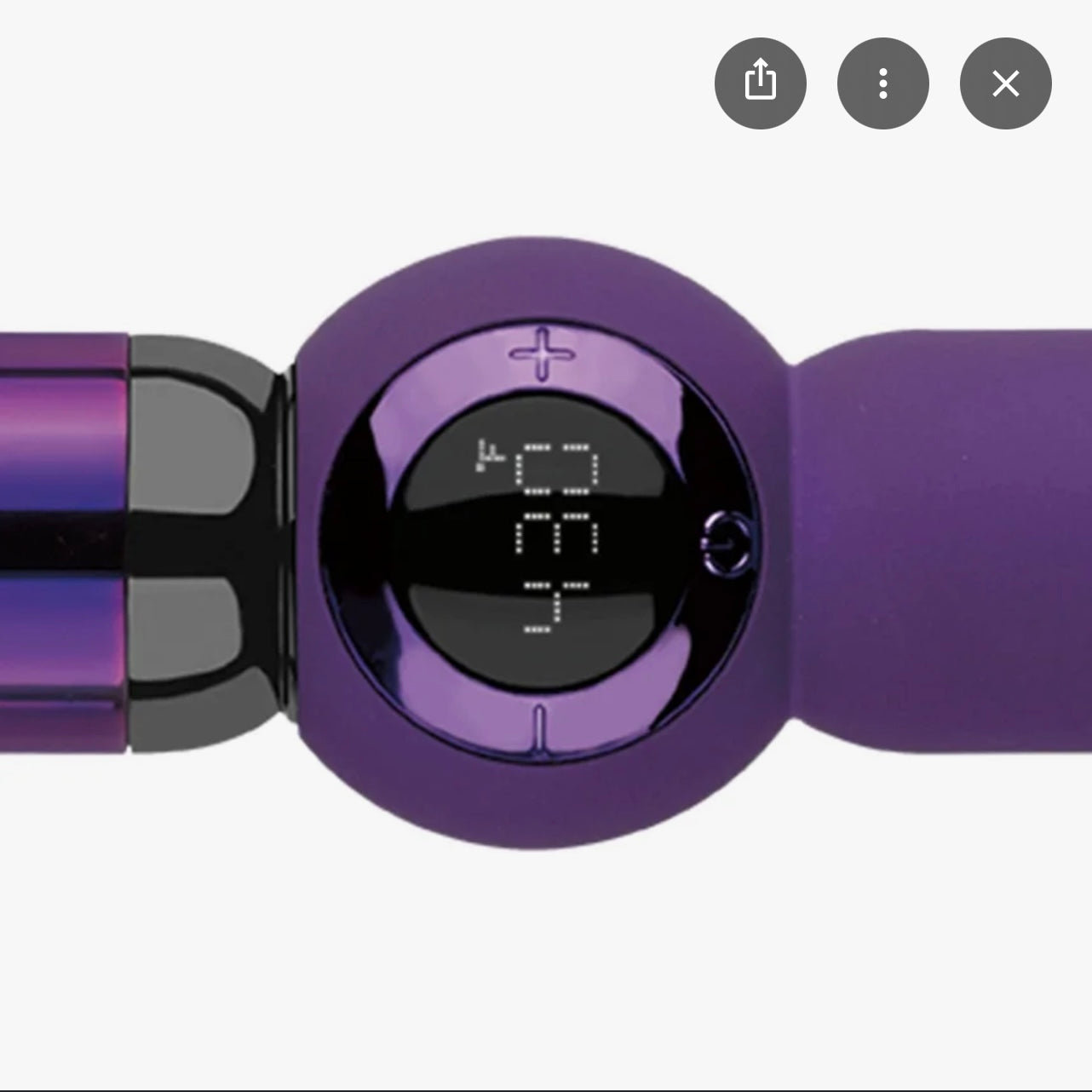 Bed Head Rough Volume Digital Hair Curling Wand.