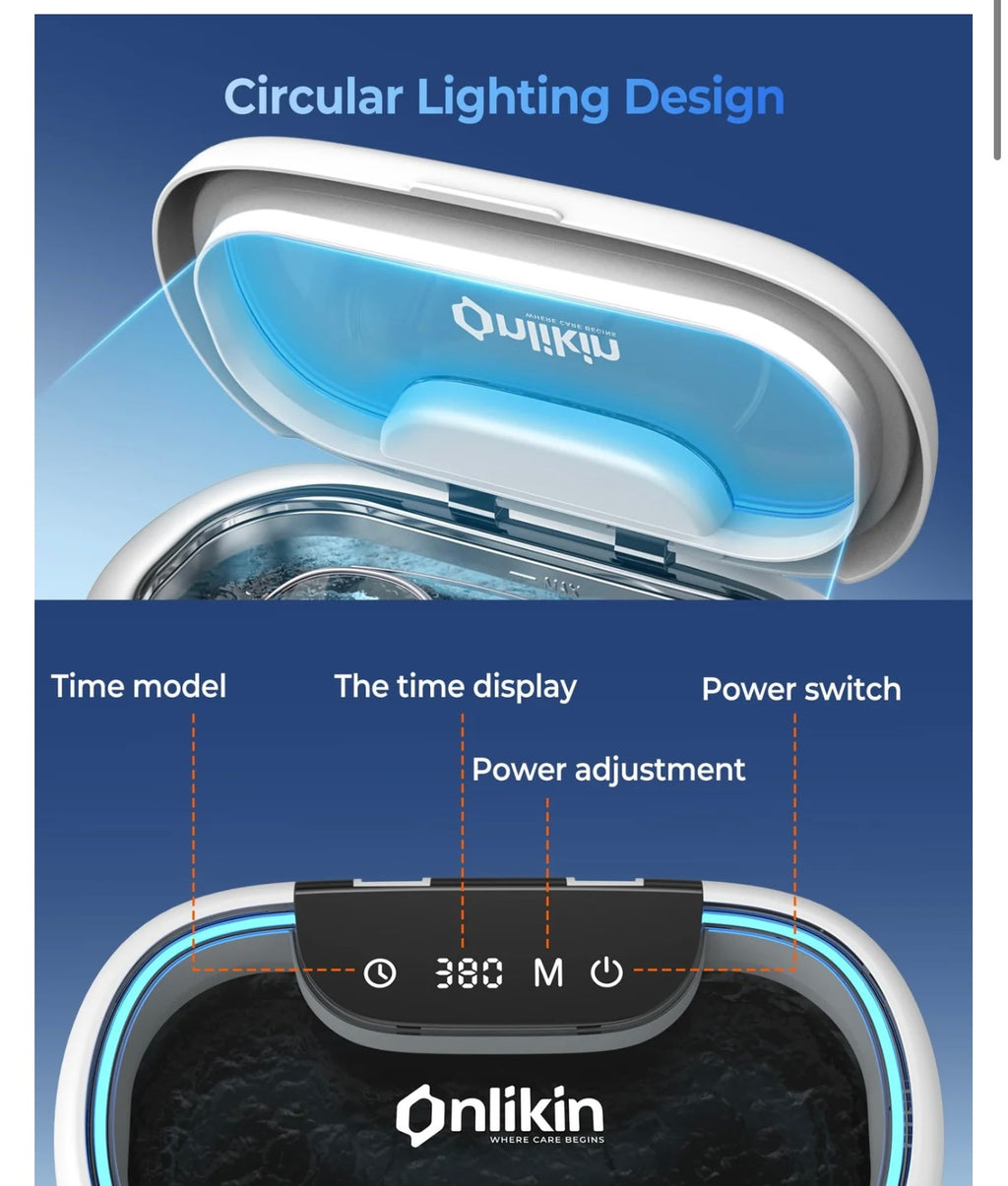 Onlikin 35W Ultrasonic Jewlery Cleaner.