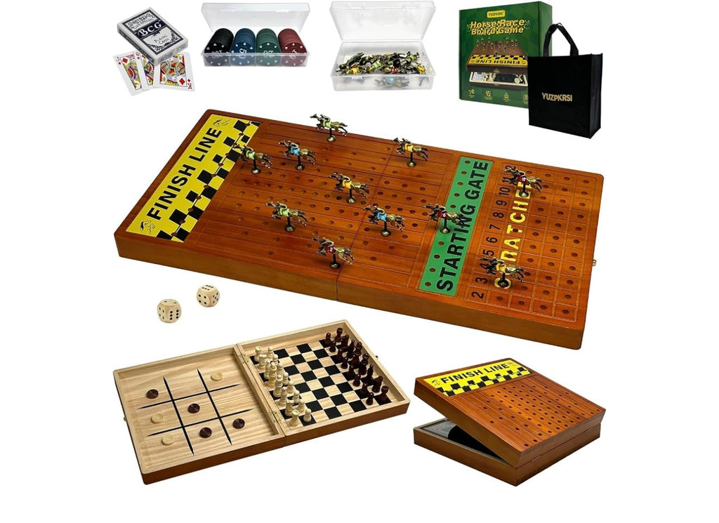 Yuzpkrsi Horse Race Board Game.