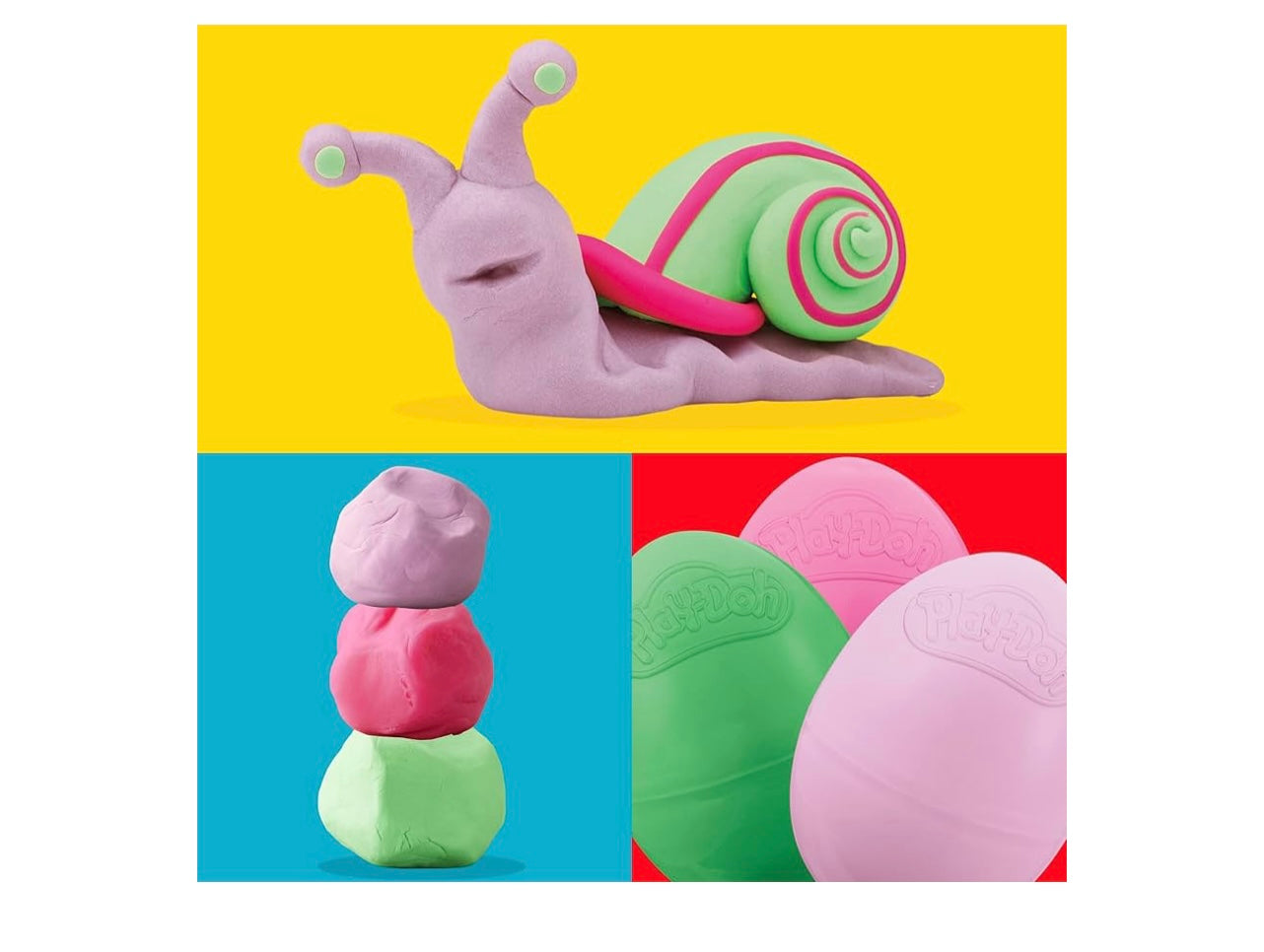 24 piece Play-Doh Eggs.