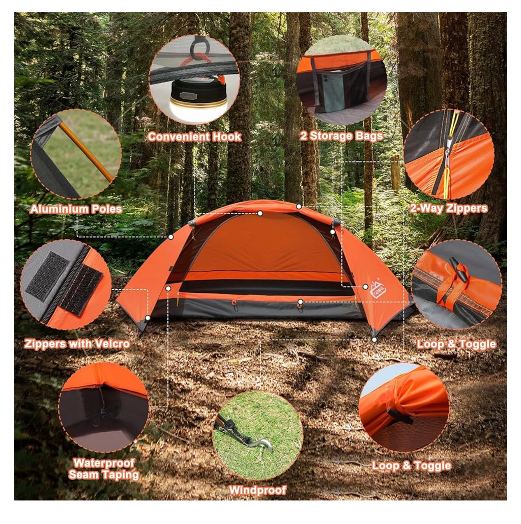 Camppal 1 person tent.