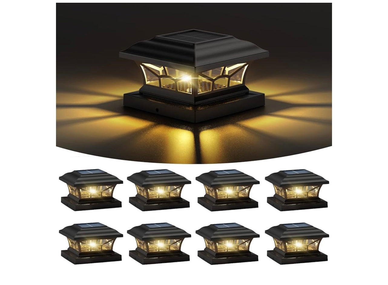 Damayca Solar Post Cap Lights