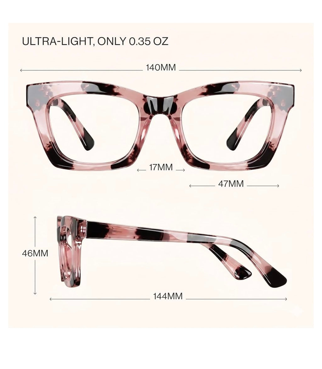 1.25 reading glasses for women