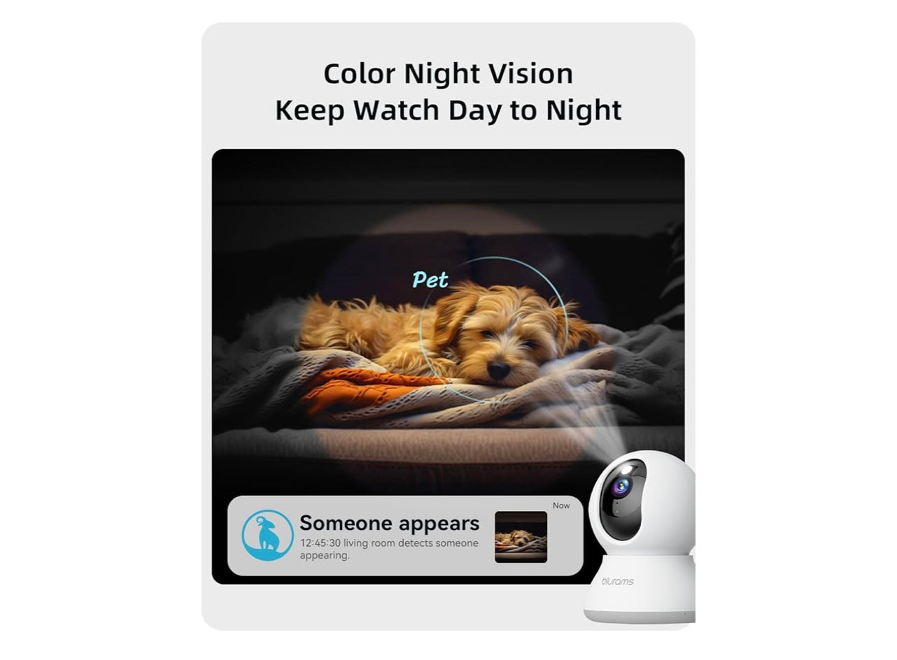 Blurams Indoor Security Camera.