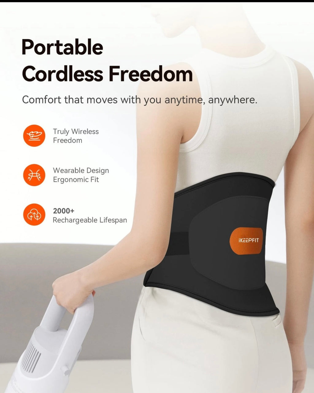 IKeepFit Max Warm Heating Pad Massager 3.0