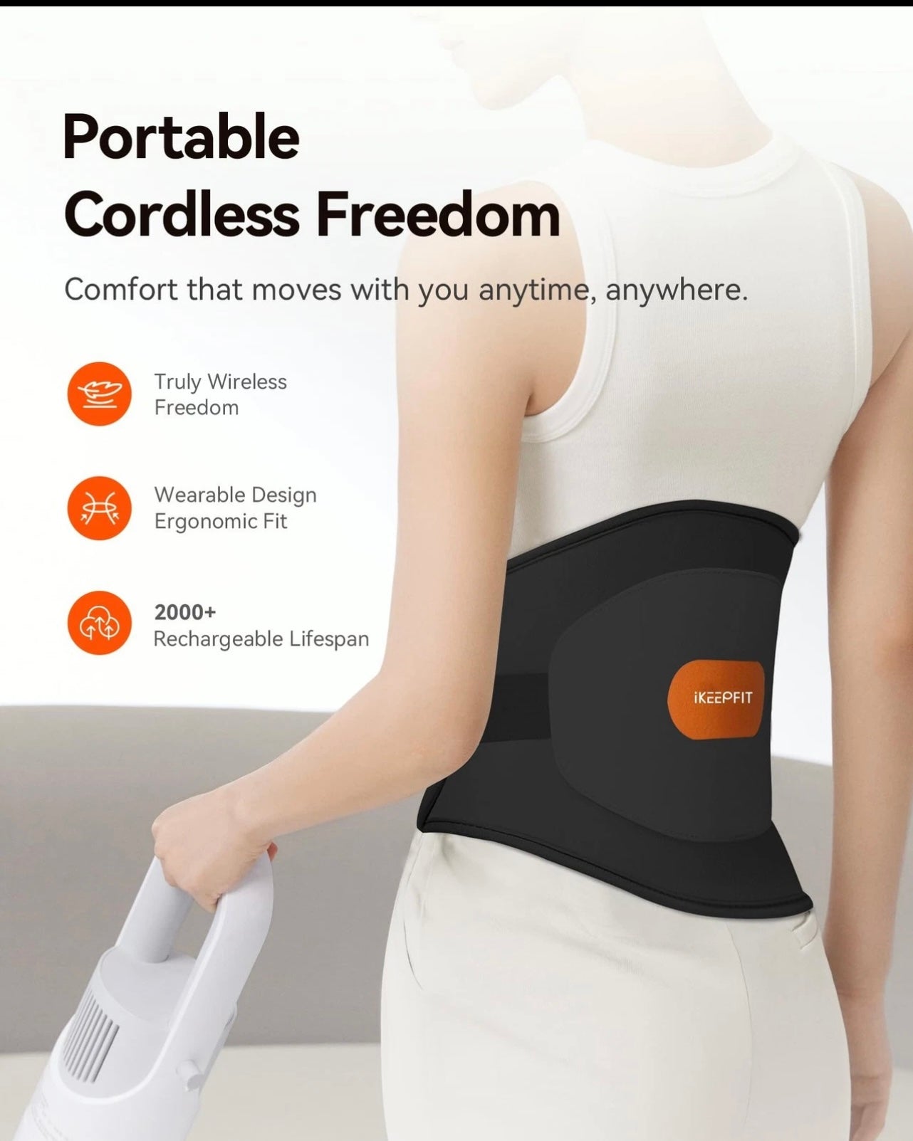 IKeepFit Max Warm Heating Pad Massager 3.0