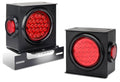 LED Trailer Light Steel Boxes Housing Kit.
