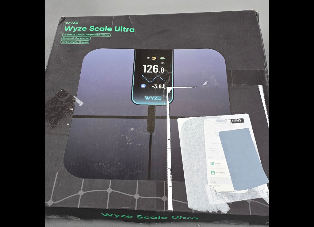 Wyze Scale Ultra, Smart Scale with 4.3" Color Display, Digital Bathroom