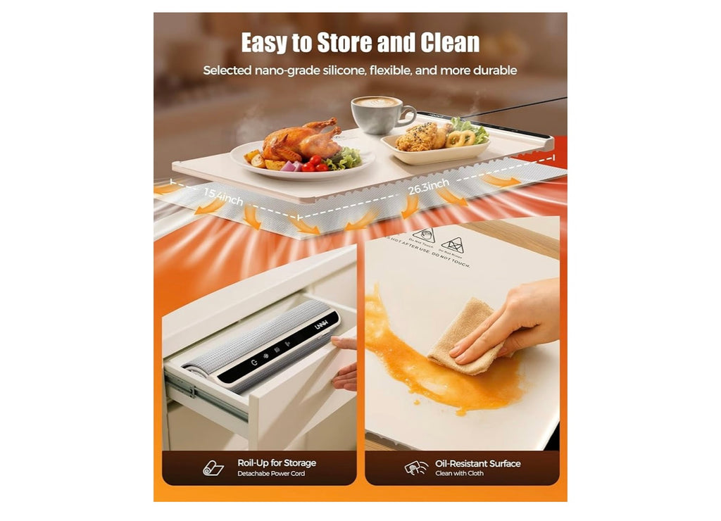 Food Warming Mat.