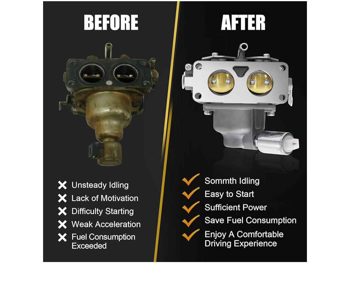 Carburetor with gasket