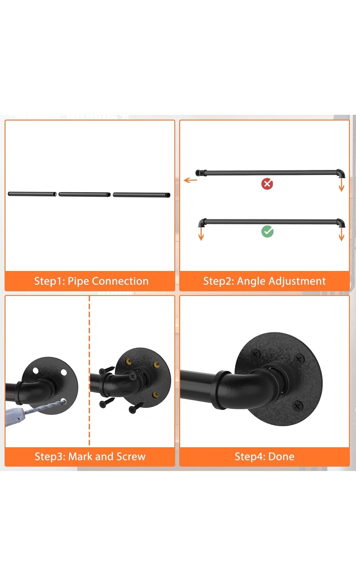 Stair railing indoor hand rails