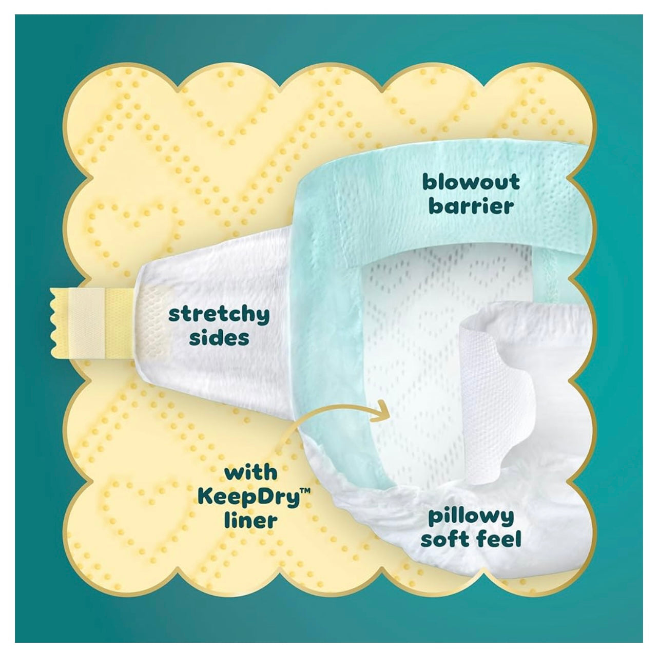 Pampers Swaddlers 148 Diapers.